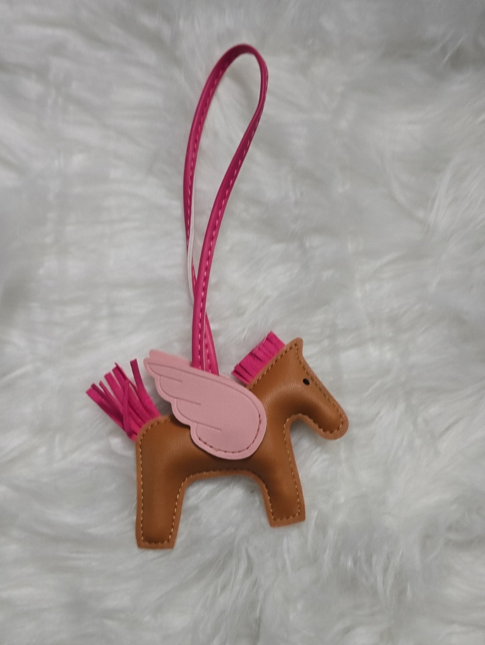Brown Pony Bag Charm
